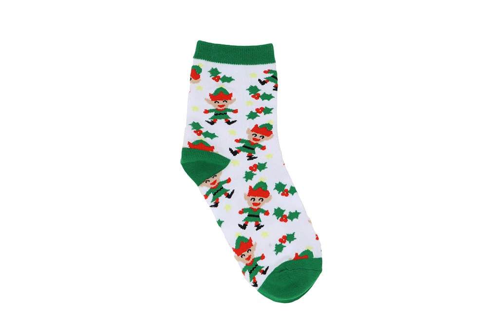 Julesokker med nisser til børn