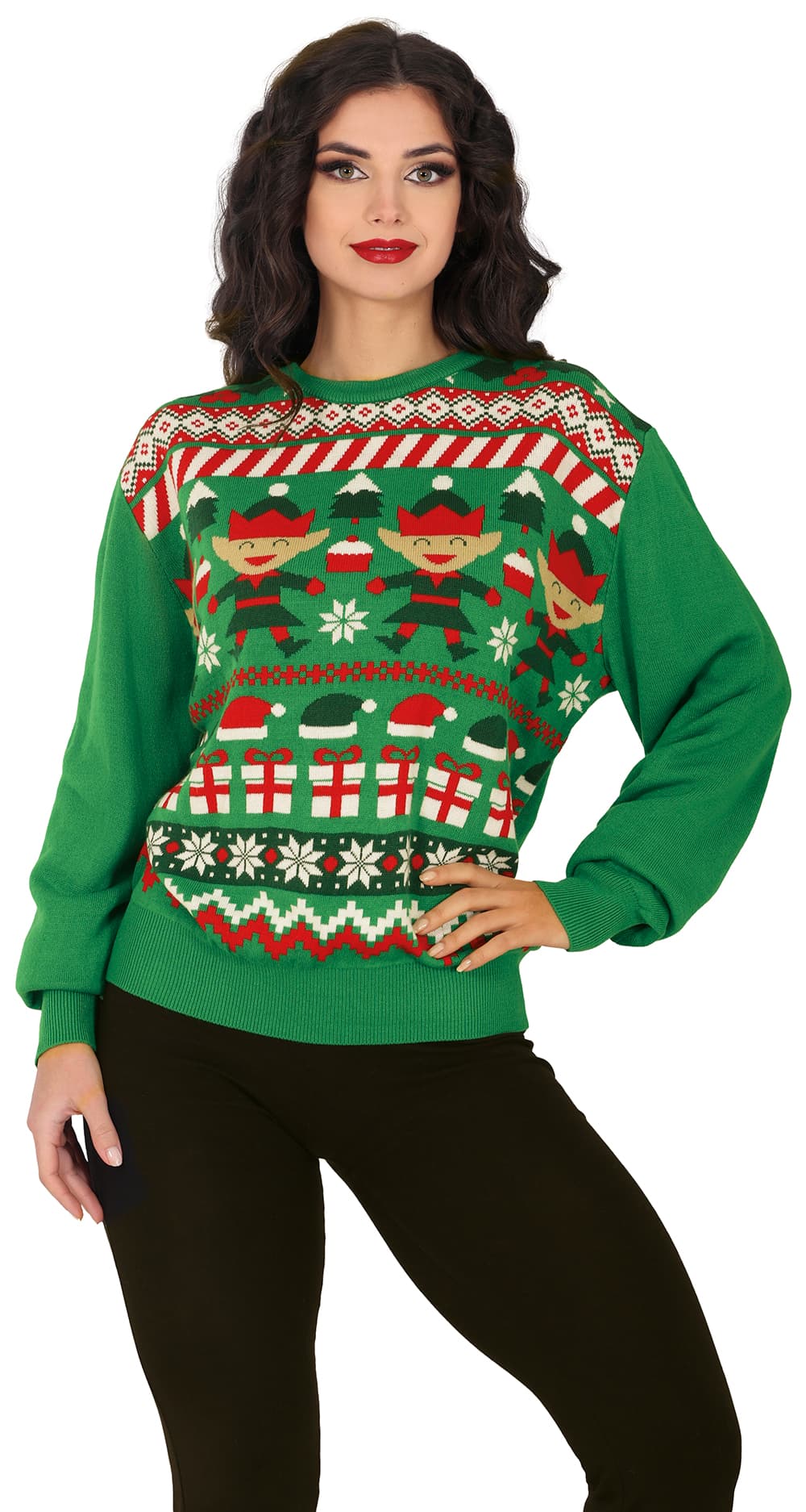 Julesweater "Nisse" til damer