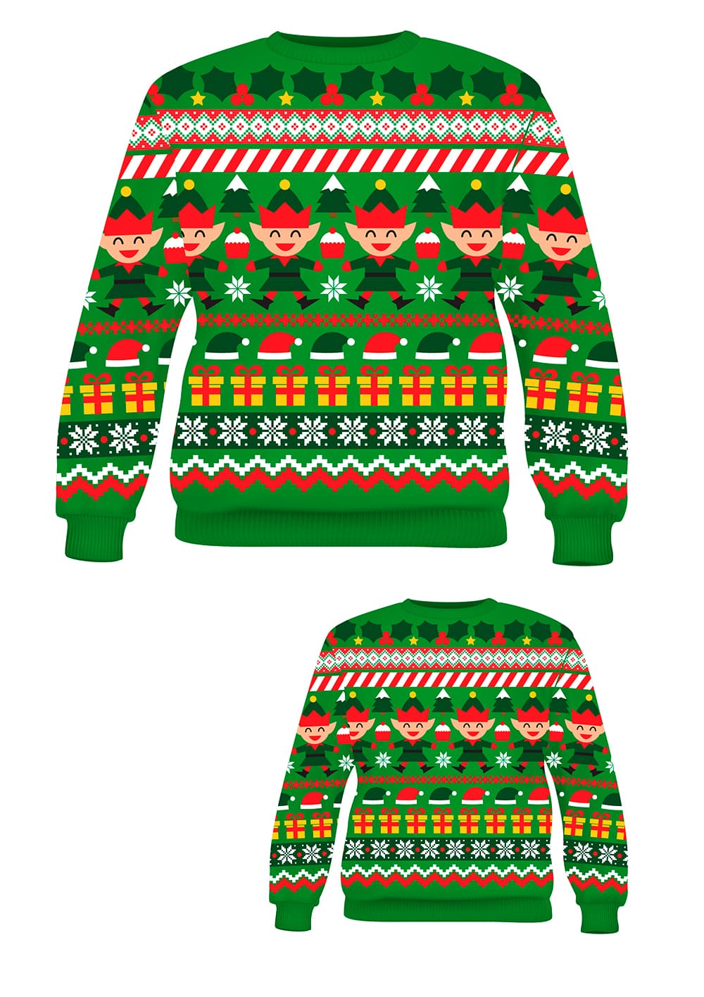 Julesweater "Nisse" til børn