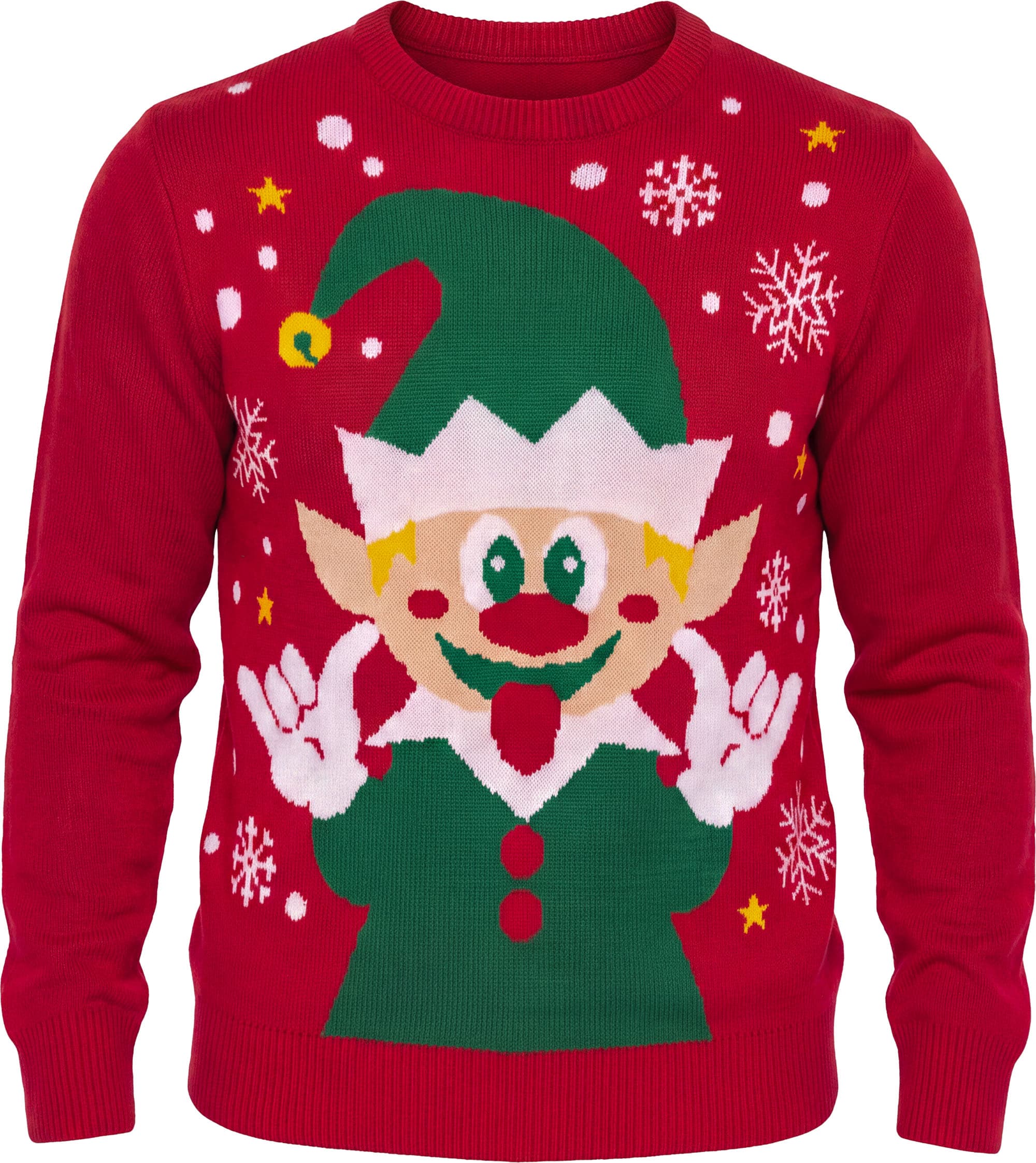 Julesweater med nisse til damer, model 41973