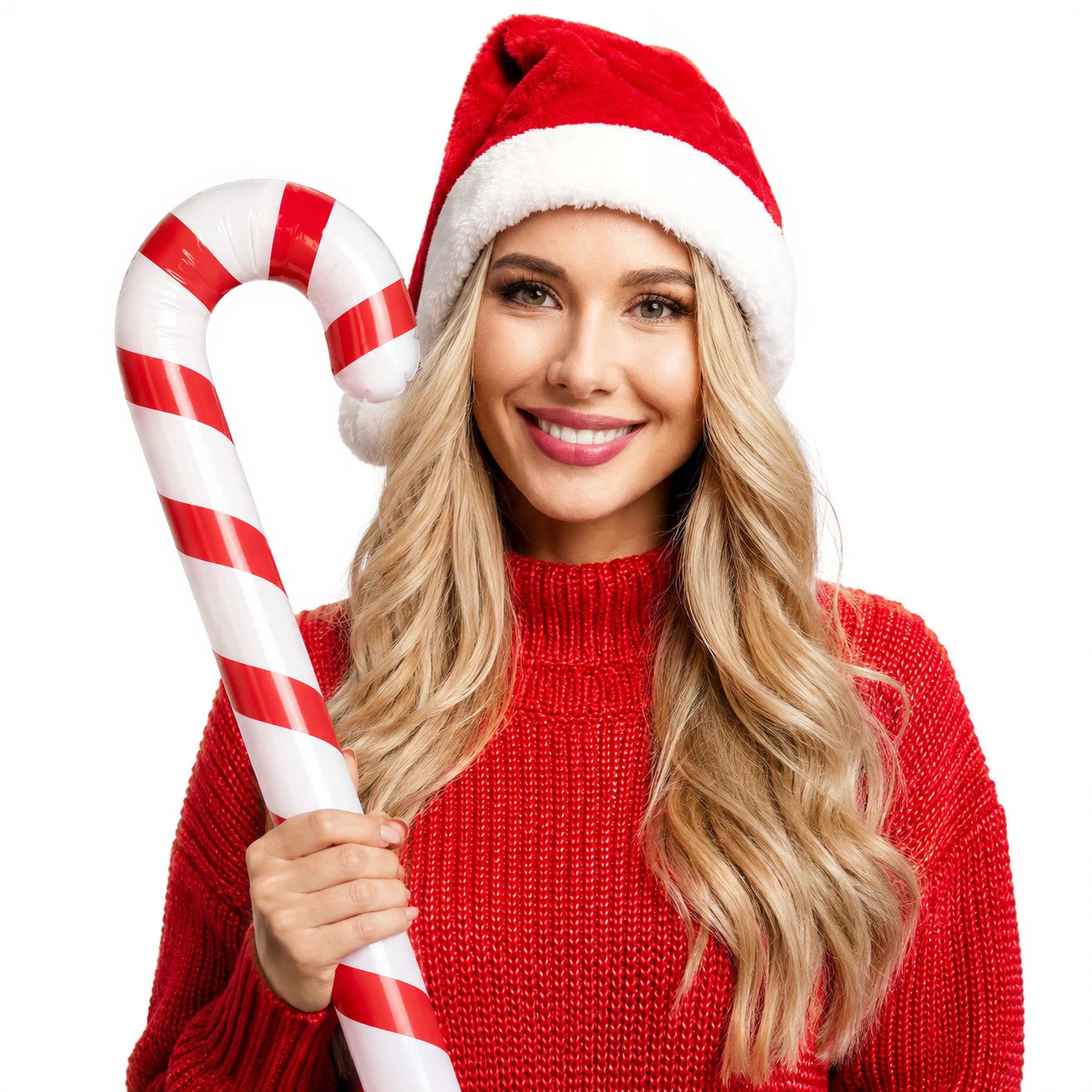 Oppustelig julestok 90 cm