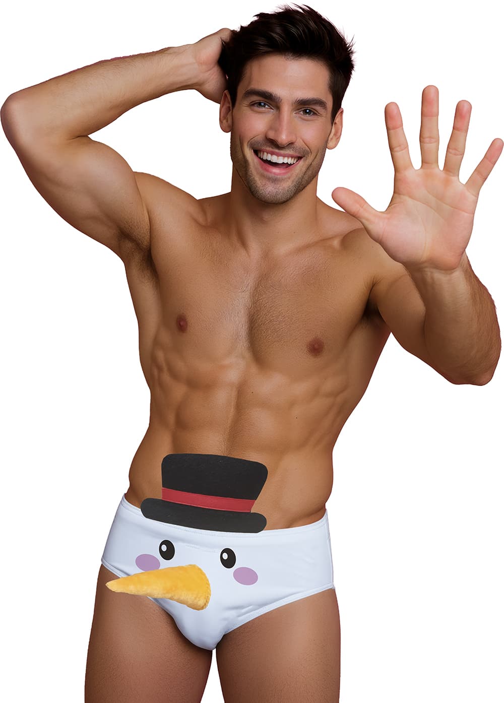 Boxershorts med snemand