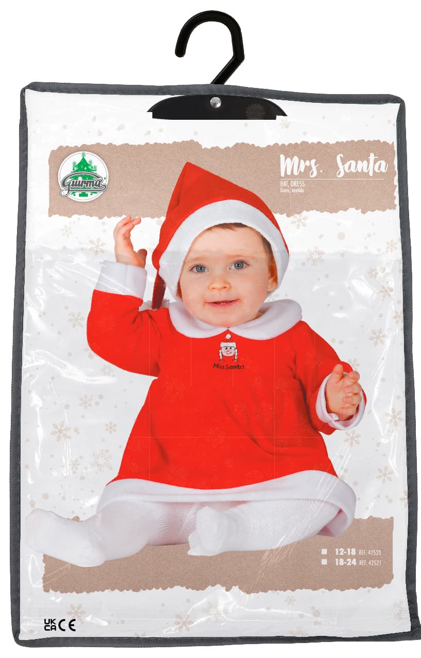 Julemor – kostume til baby, model 42520