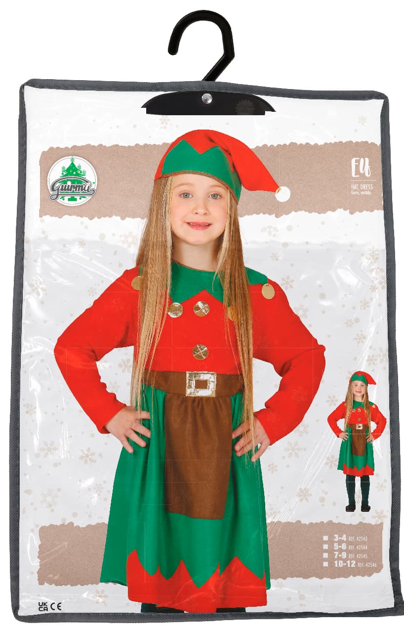 Nisse – kostume til piger, model 42543