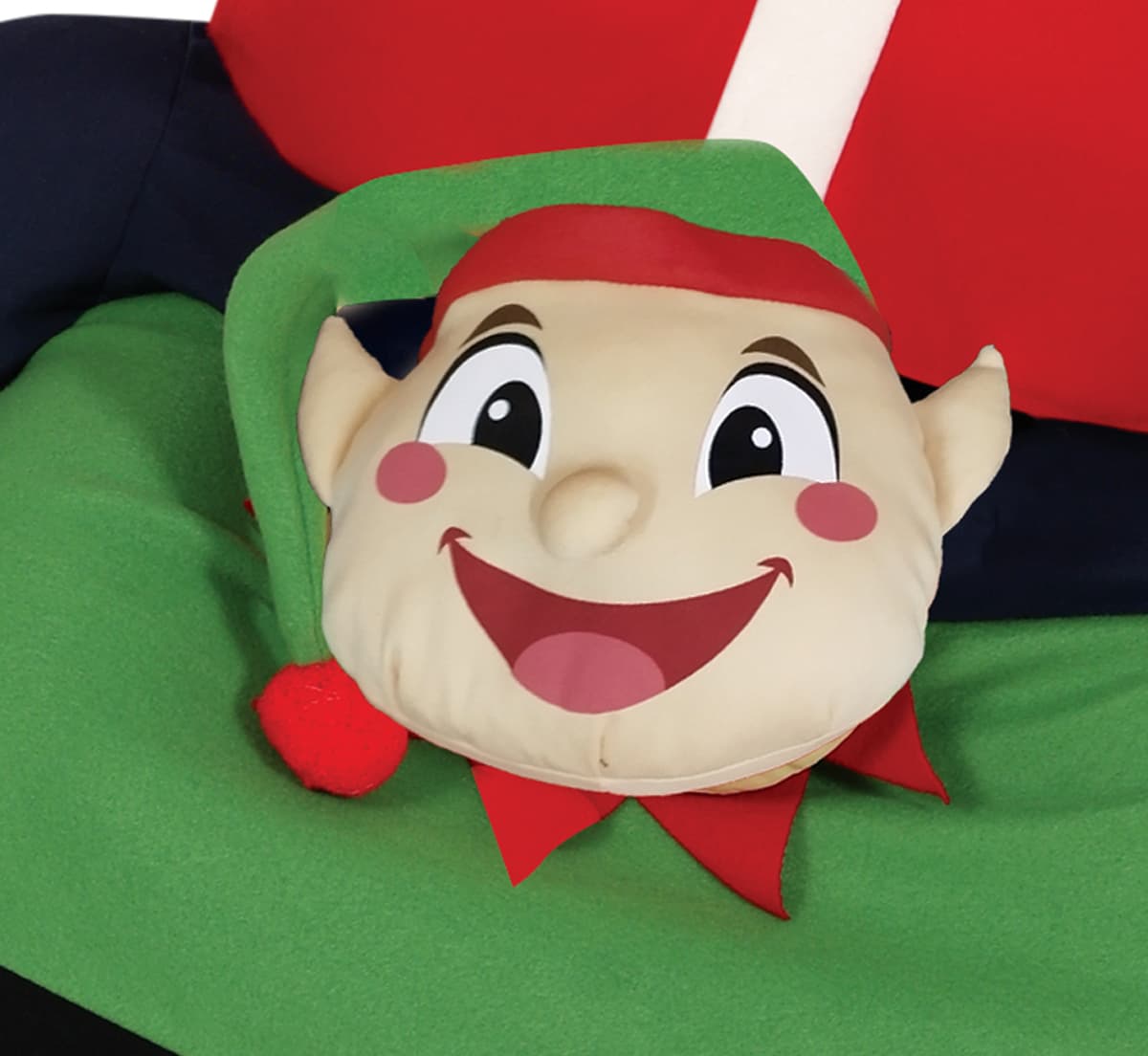Båret af nisse – kostume til herrer