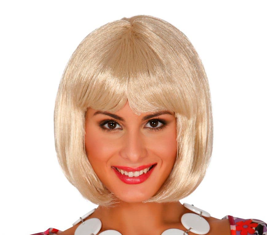 Blond lang paryk (i æske), model 4676