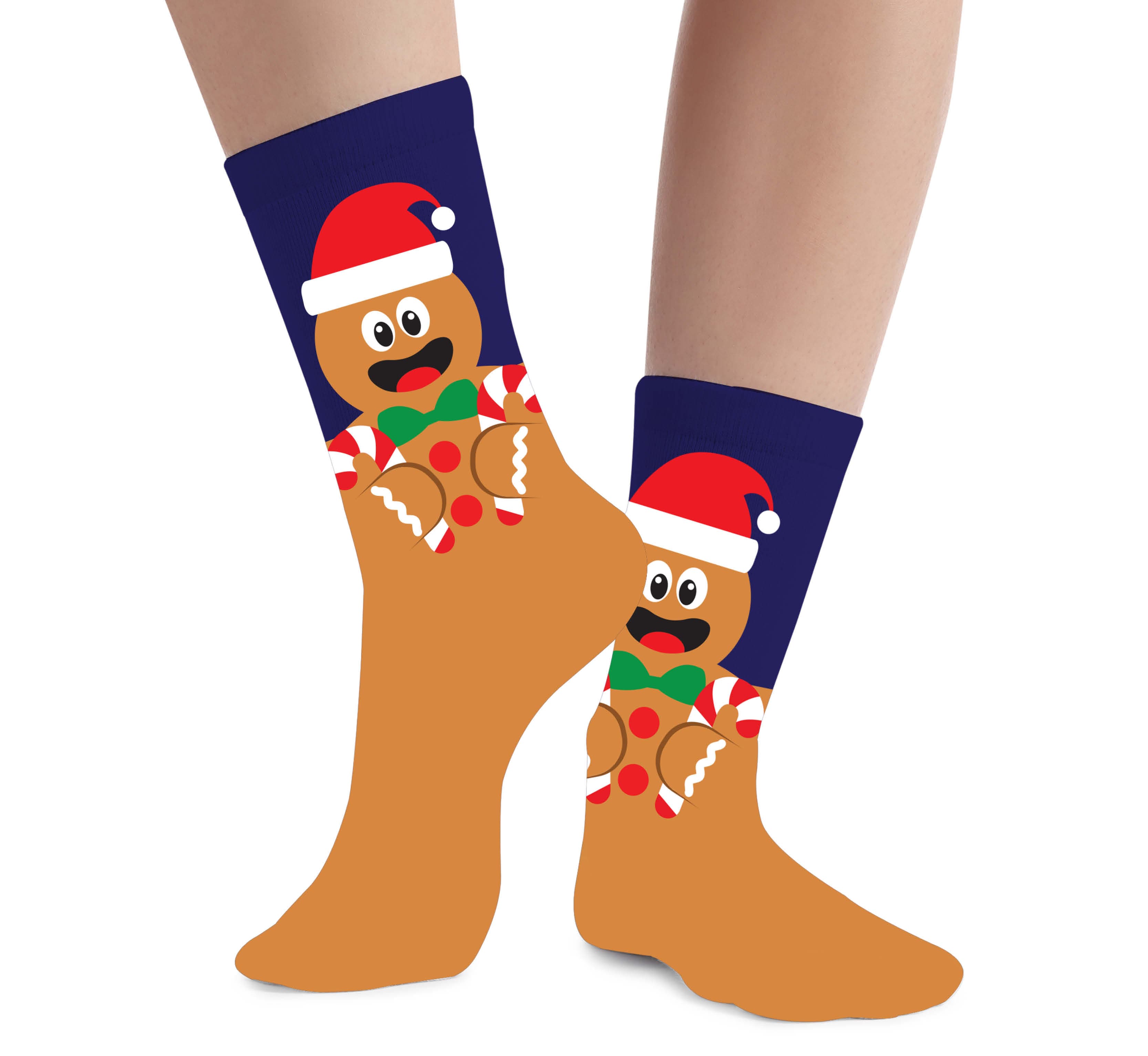 Julesokker med småkage til voksne