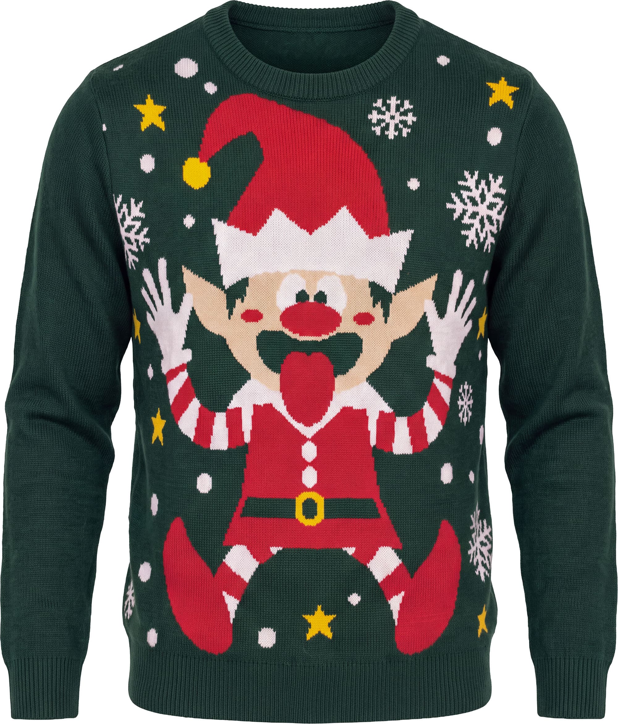 Julesweater med nisse til damer, model 47102