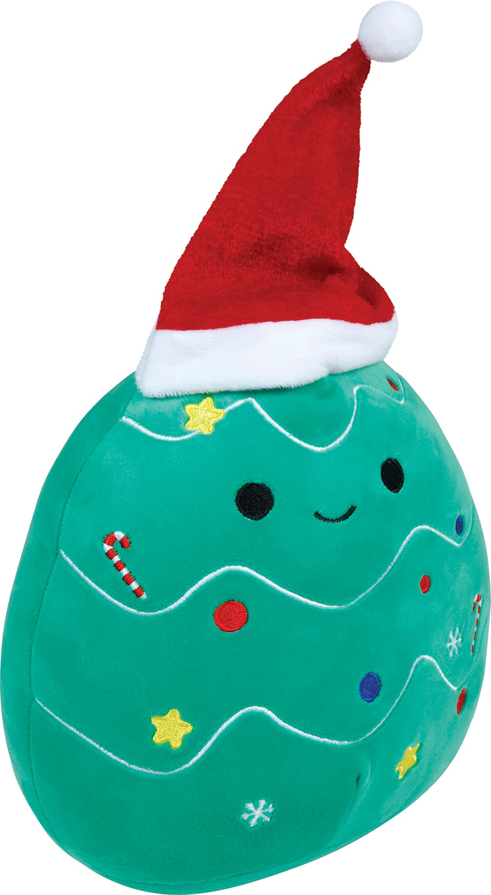 Juletræ i plys, 19 × 33 cm