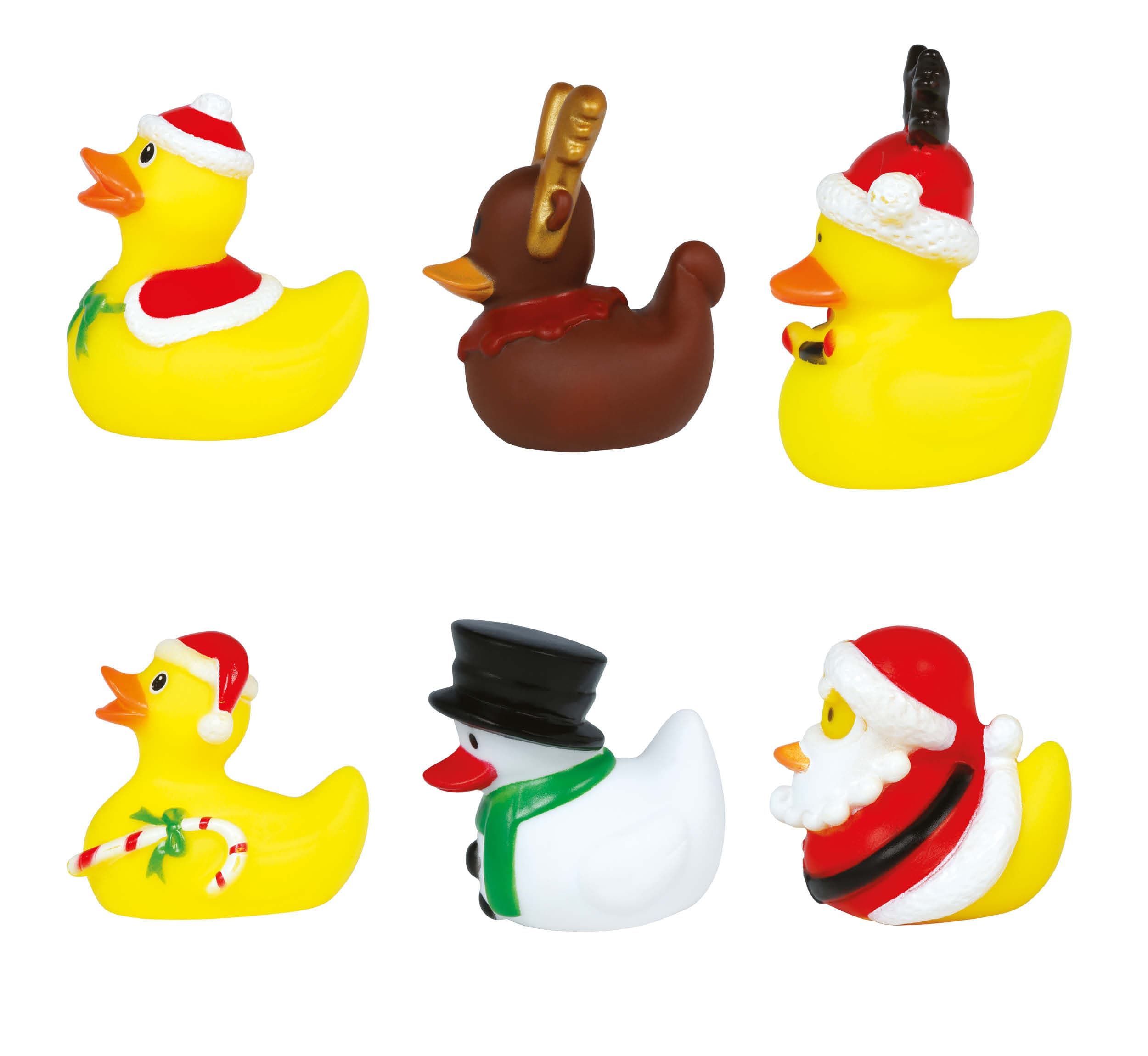 Assorteret julebadeand, 8 cm