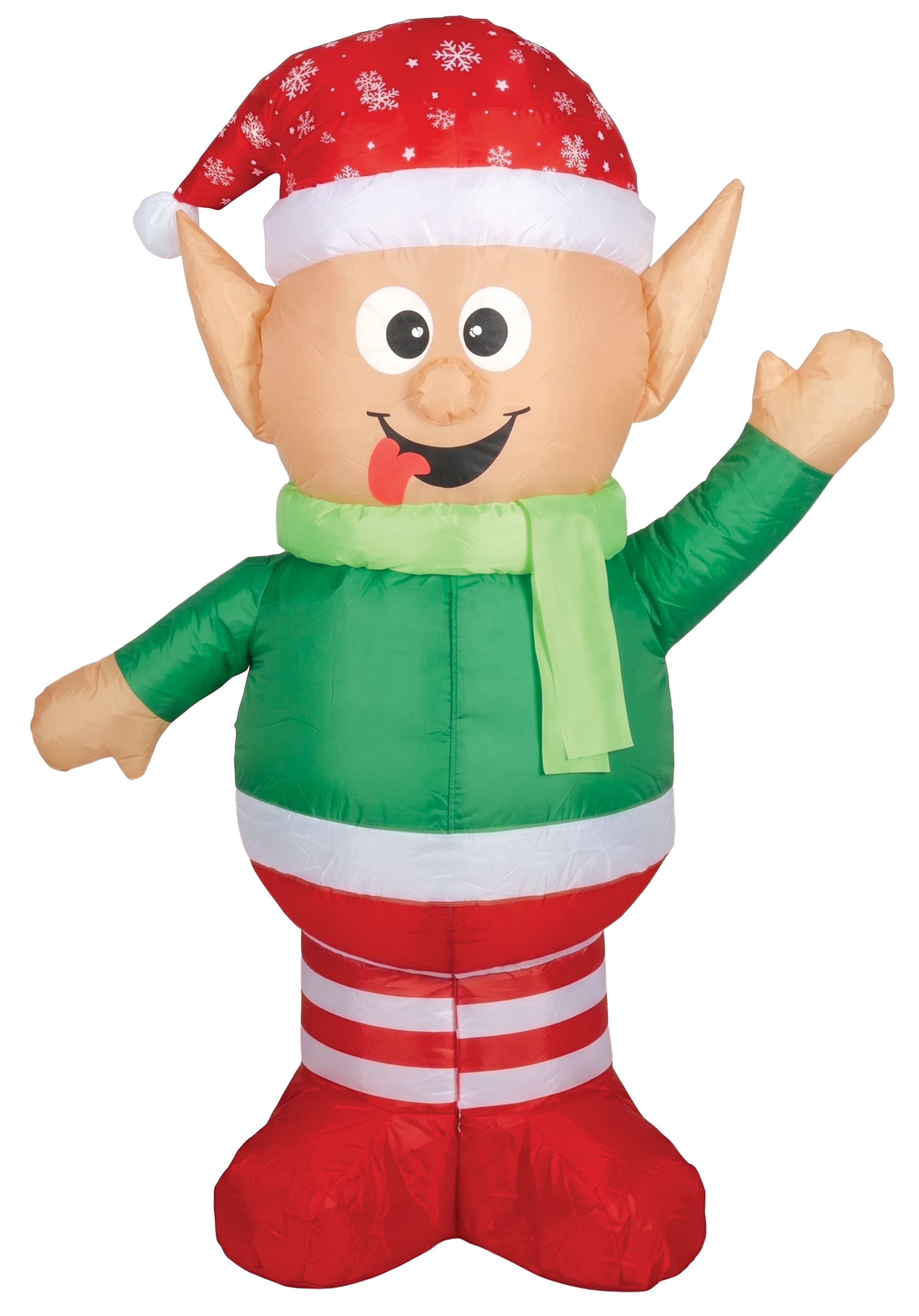 Oppustelig nisse 120 cm