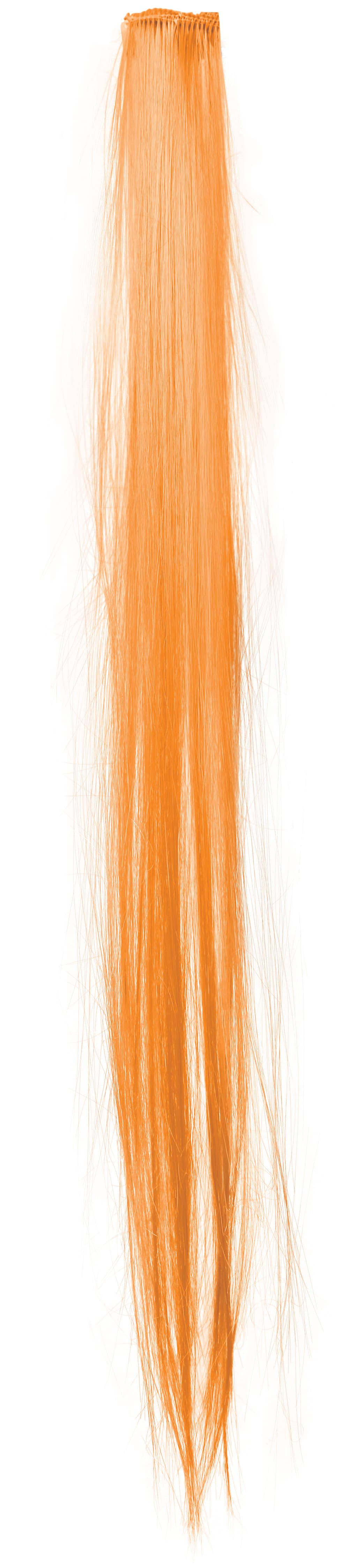 3 hår-extensions, 50 cm, orange