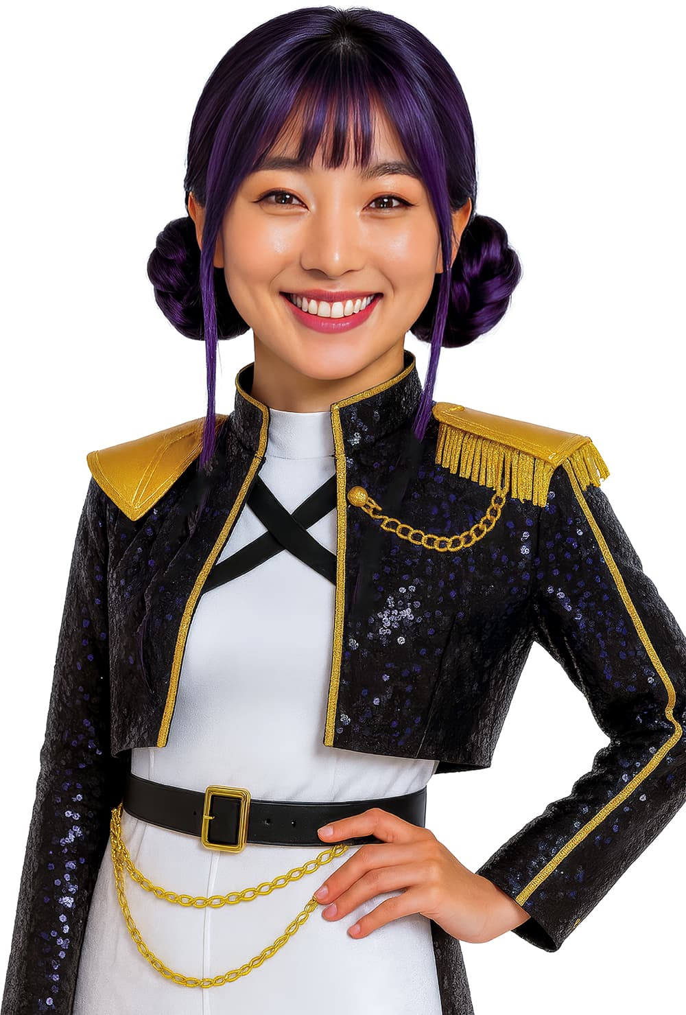 K-pop-paryk Starry Buns