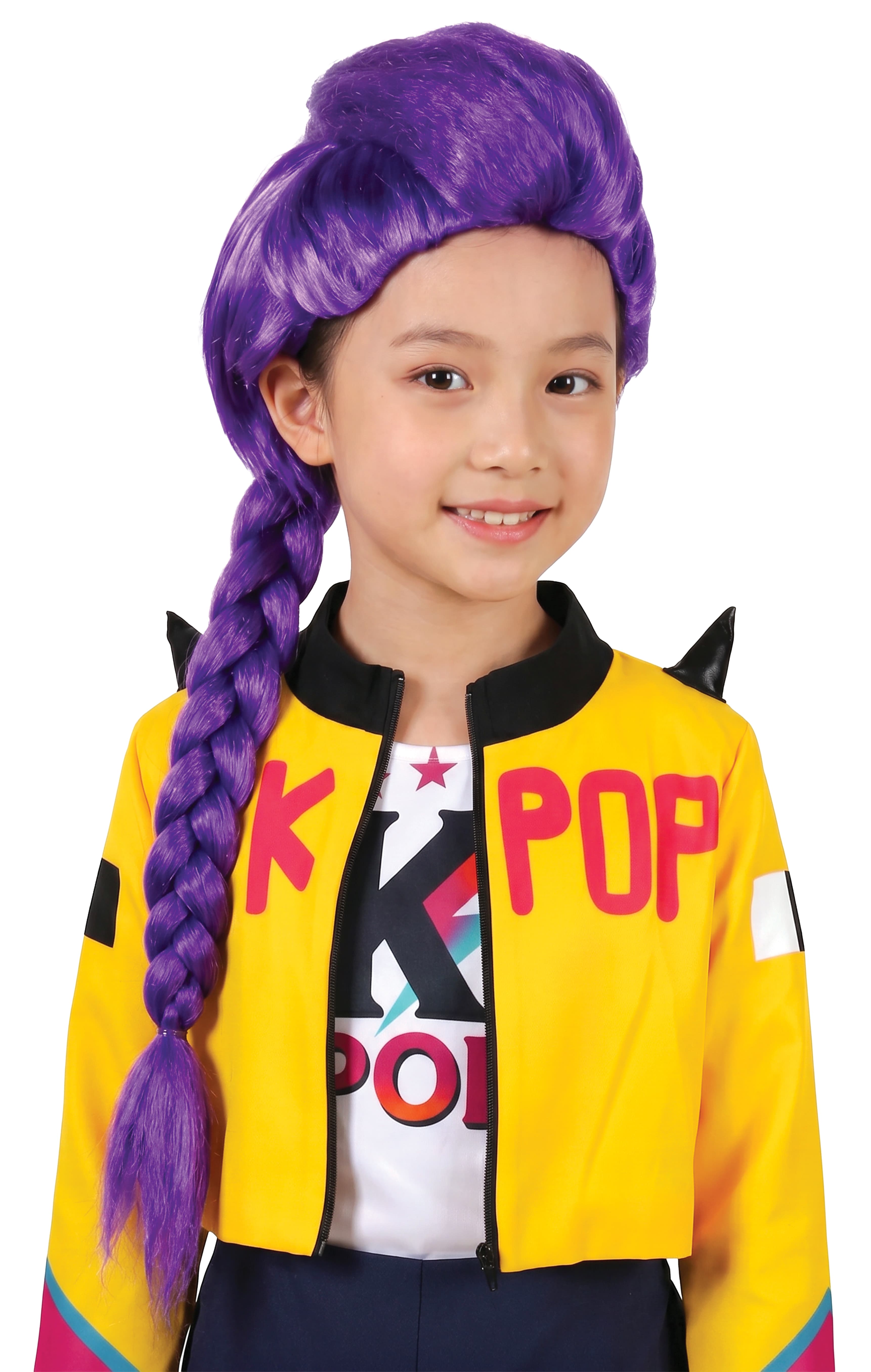 K-pop-paryk Mystic Braid til børn, model 48180