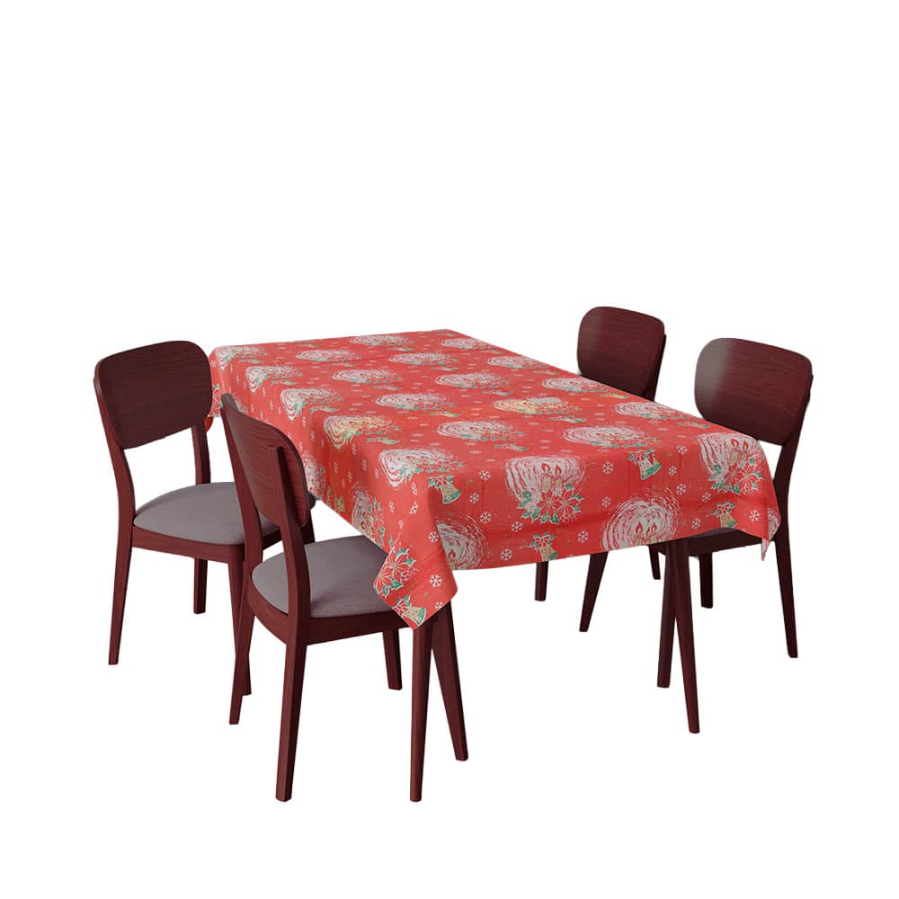 Juledug, assorterede motiver, 178 × 132 cm, plastik