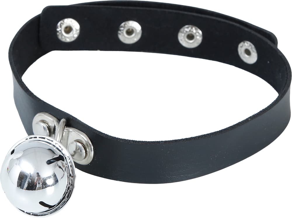 Sado-choker med klokke