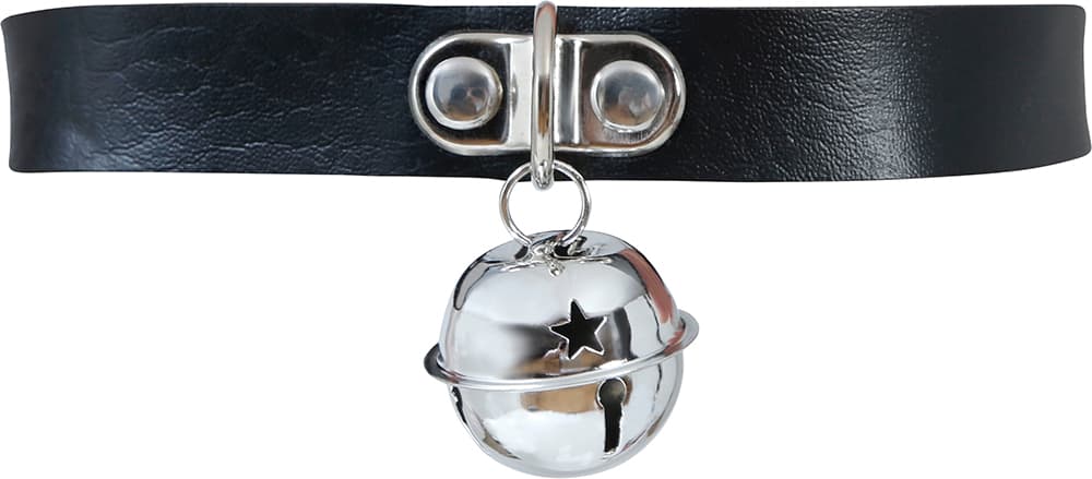 Sado-choker med klokke