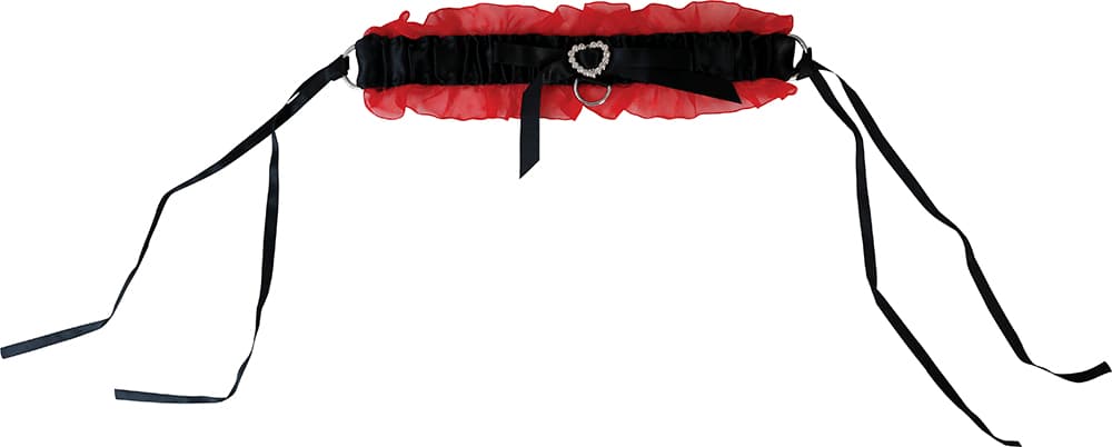 Sæt med håndjern og choker med kæder