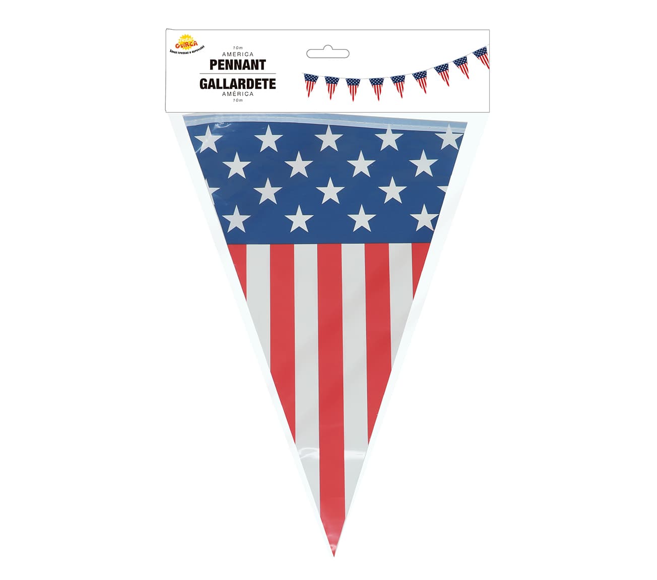 Amerikansk vimpelguirlande, 10 m