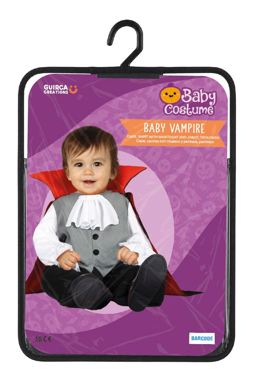 Vampyr – kostume til baby, model 76066