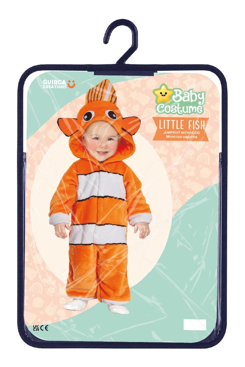 Lille fisk – kostume til baby