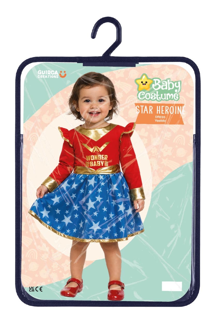 Stjerneheltinde – kostume til baby