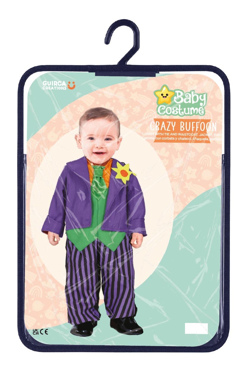 Skør nar – kostume til baby