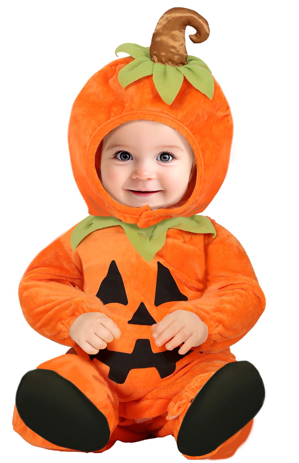 Græskar – kostume til baby, orange