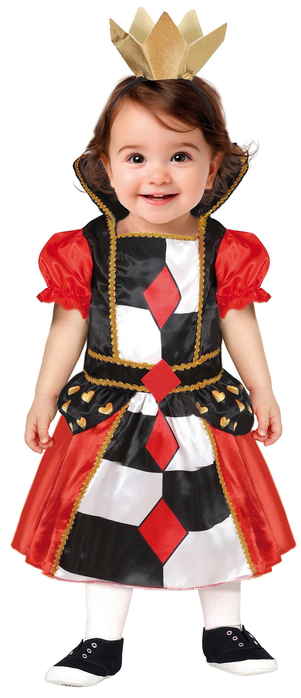 Hjertedronning – kostume til baby