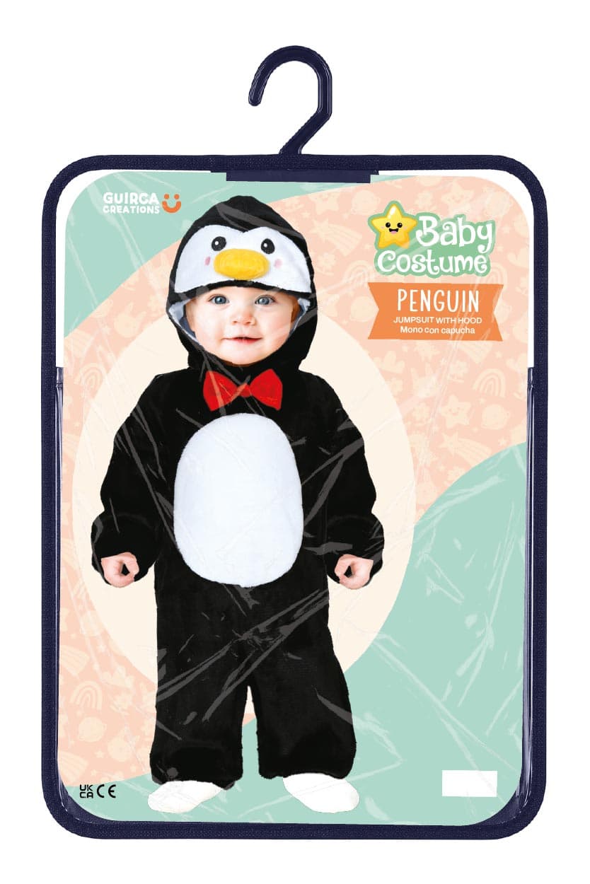 Pingvin – kostume til baby