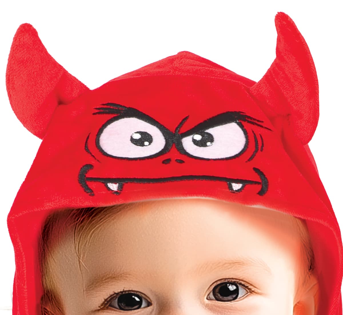 Dæmonponcho – kostume til baby