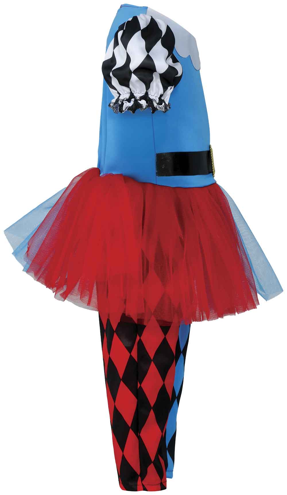 Lille farverig harlekin – kostume til baby