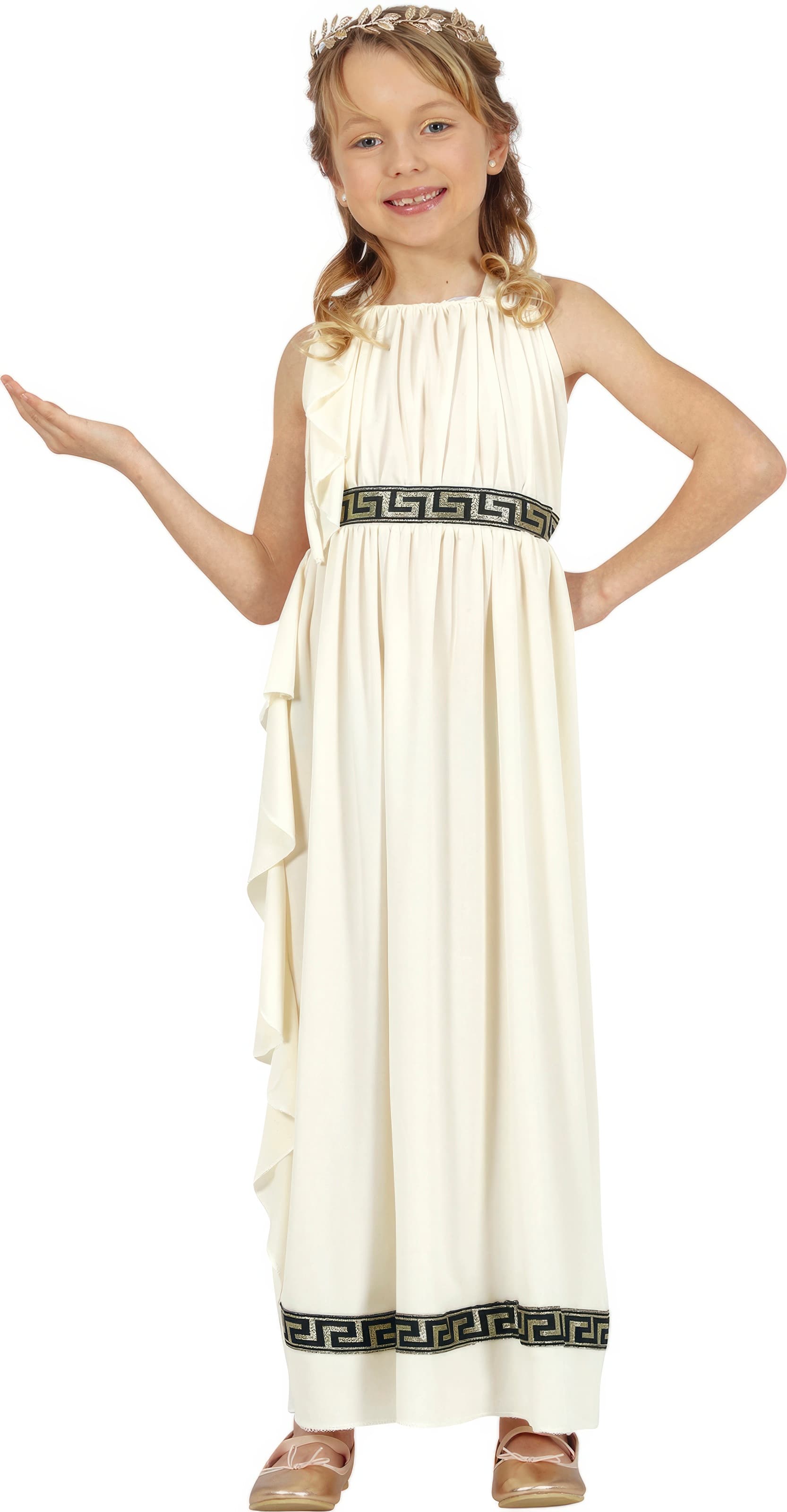 Romer – kostume til piger, beige
