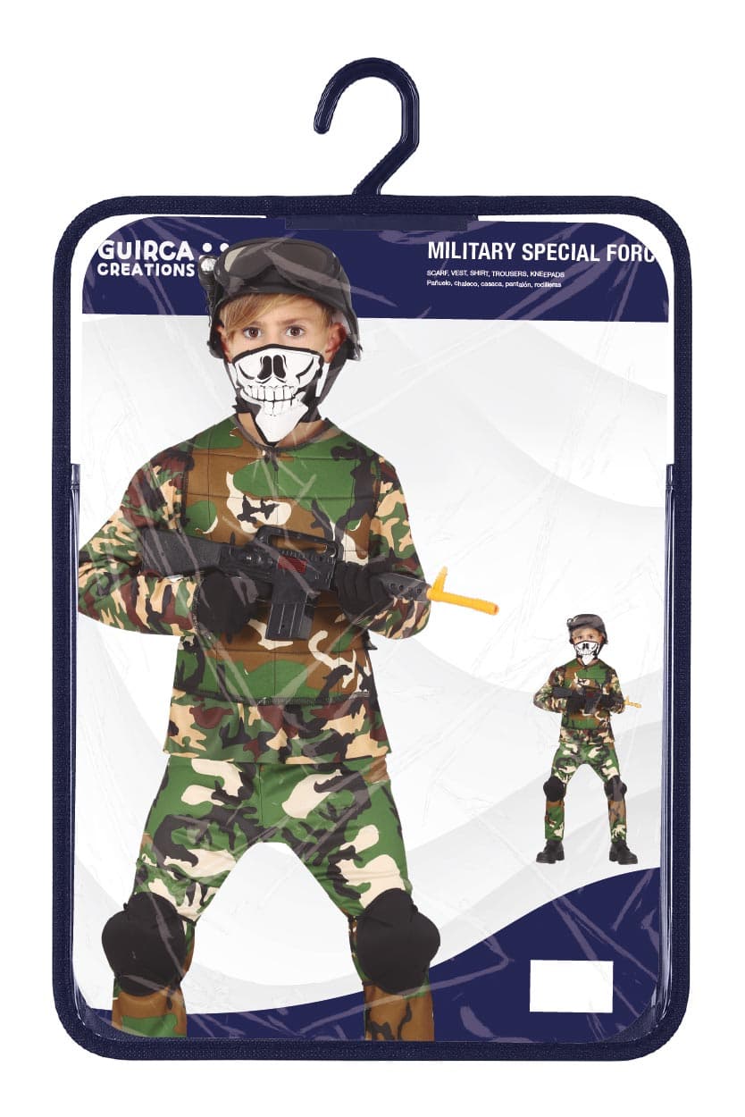 Militær – kostume til børn