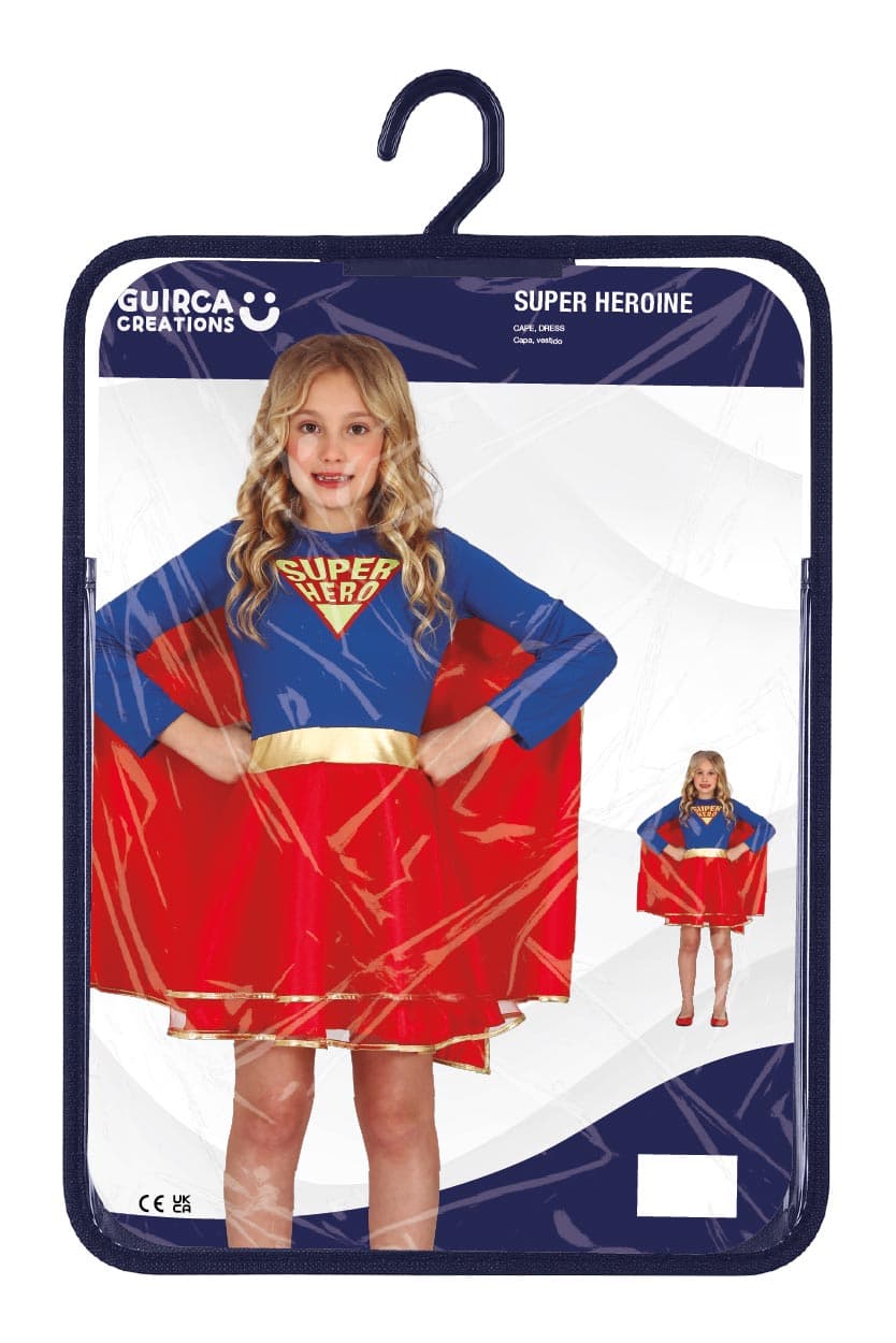 Superheltinde – kostume til piger, model 77848