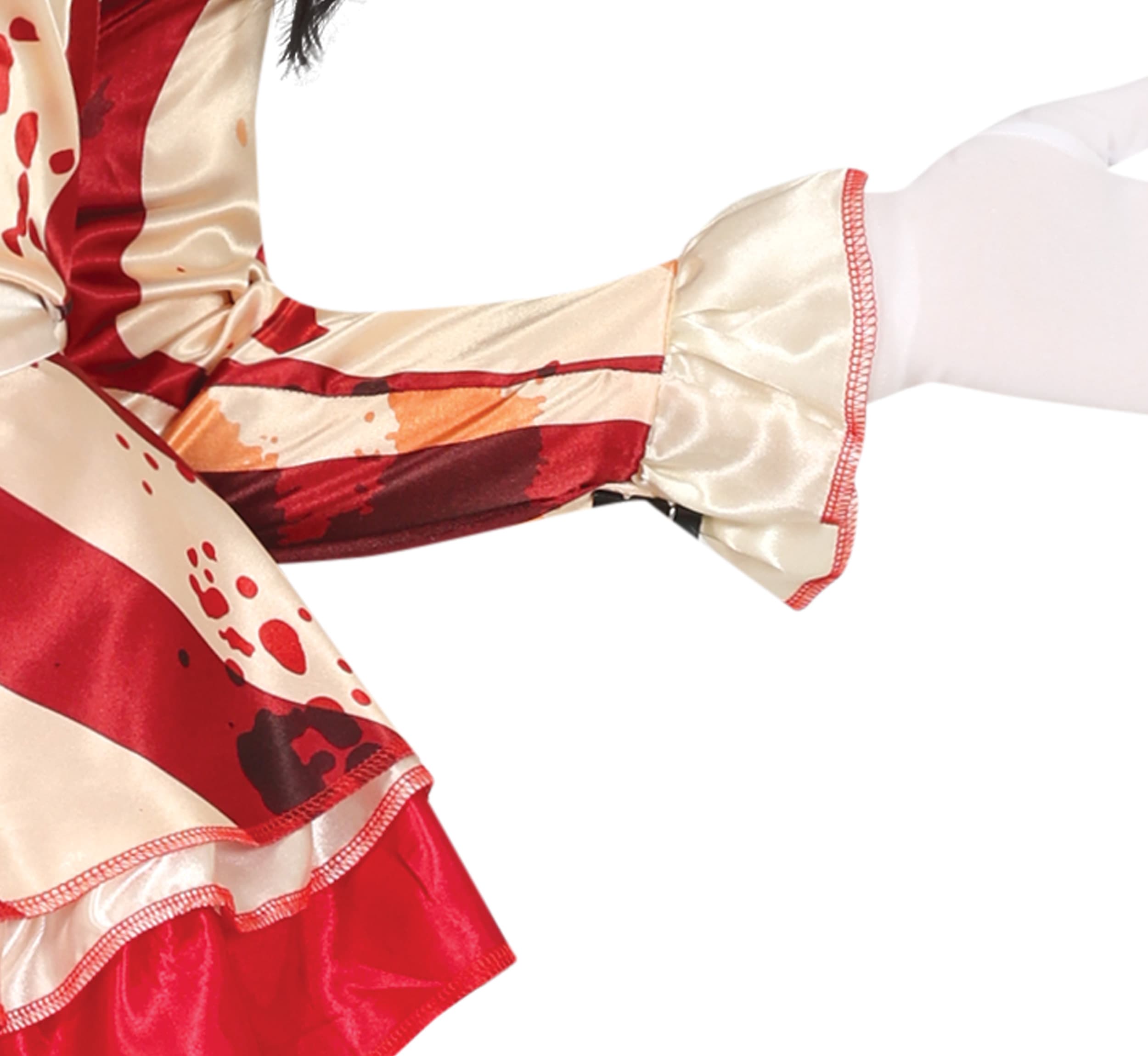 Patriotisk klovn – kostume til børn og voksne, model 77916