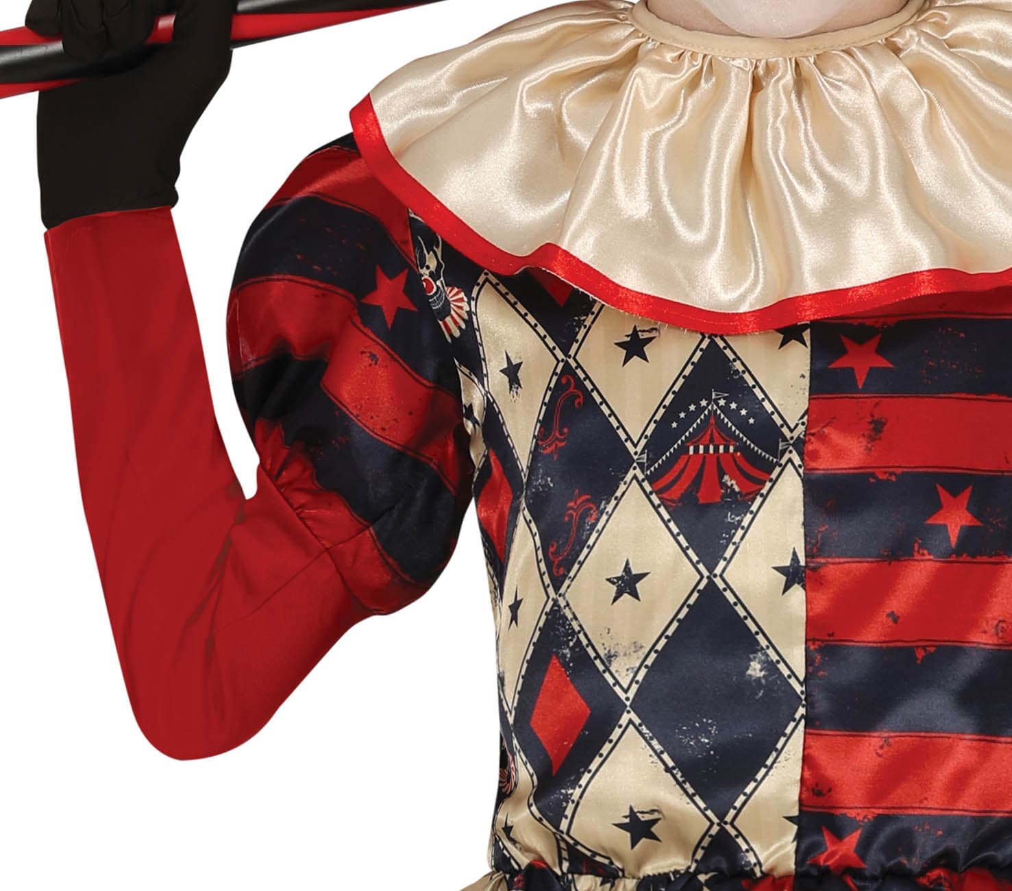 Harlekin med ruder – kostume til børn