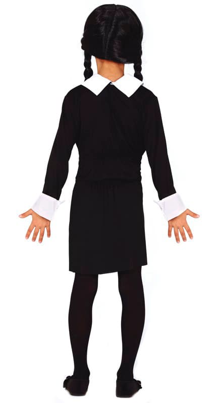 Gotisk pige – kostume til piger, sort, model 78390