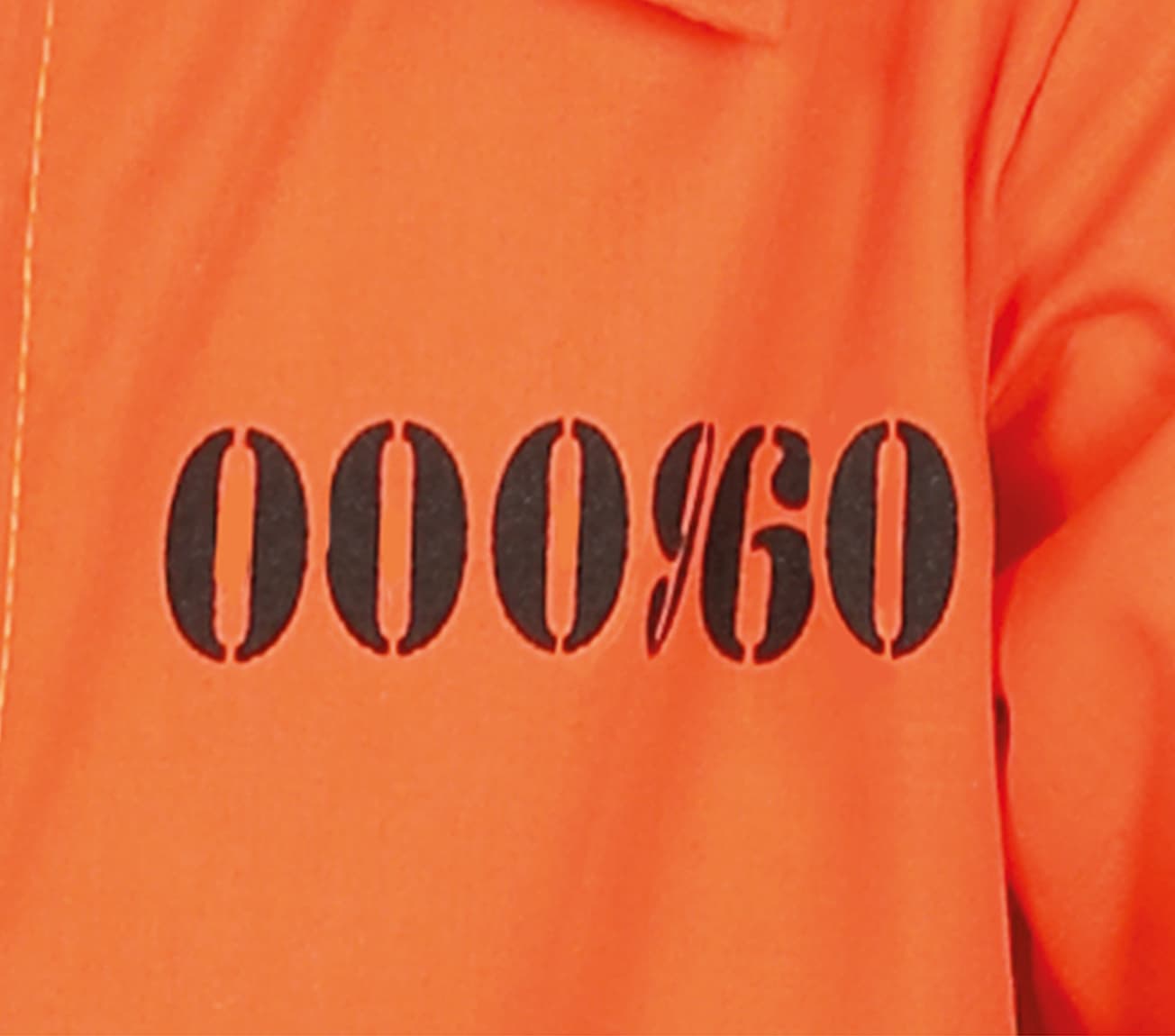 Fange – kostume til drenge, orange, model 78395