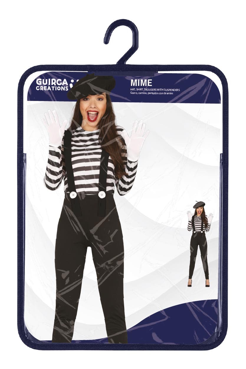 Mime – kostume til damer
