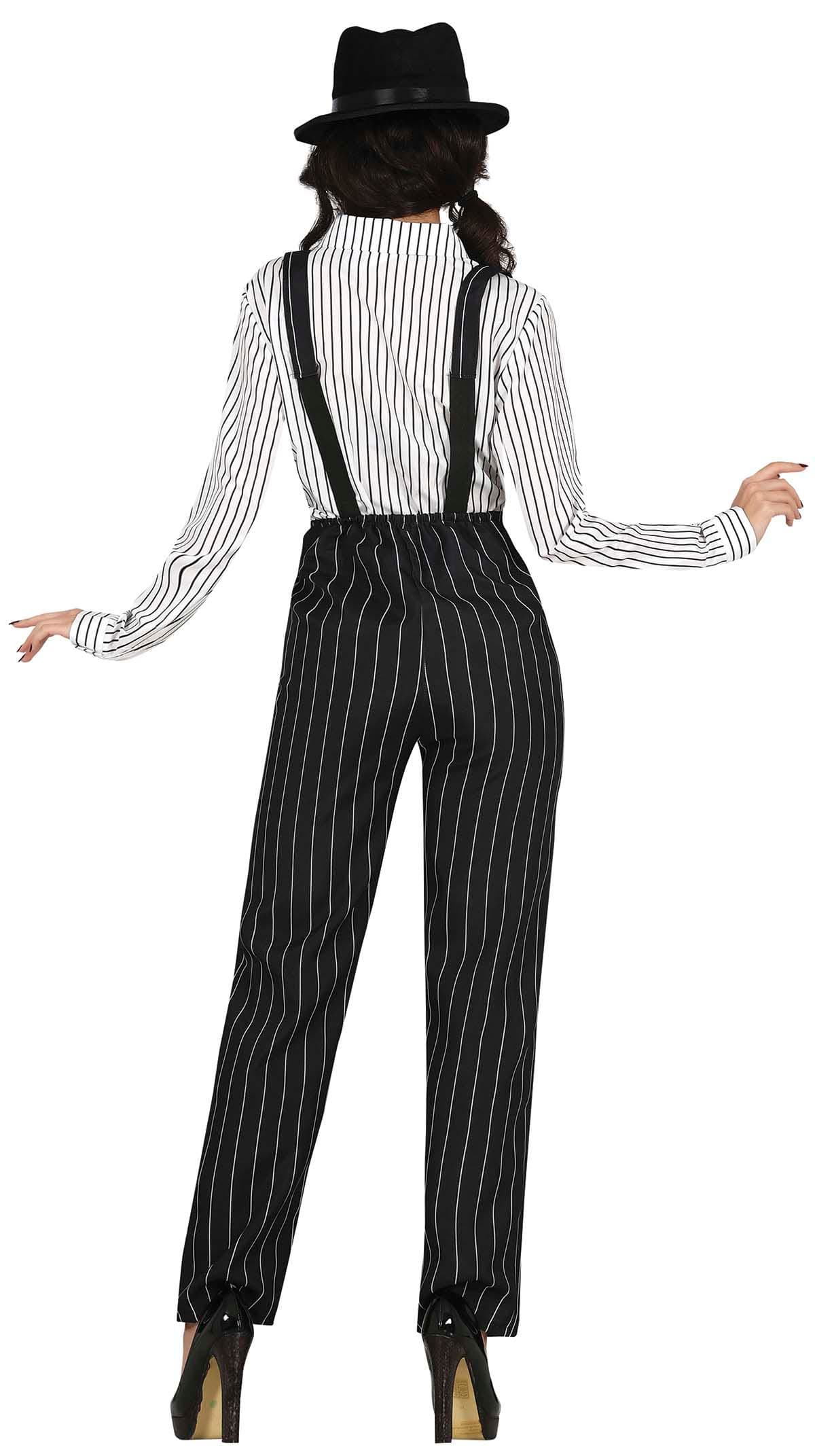 Gangster – kostume til damer, model 79657