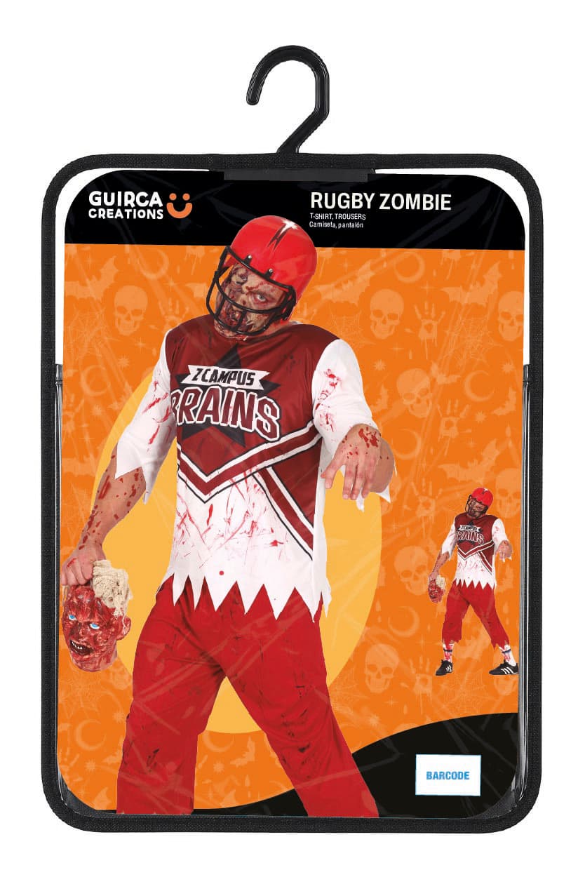 Rugbyzombie – kostume til herrer
