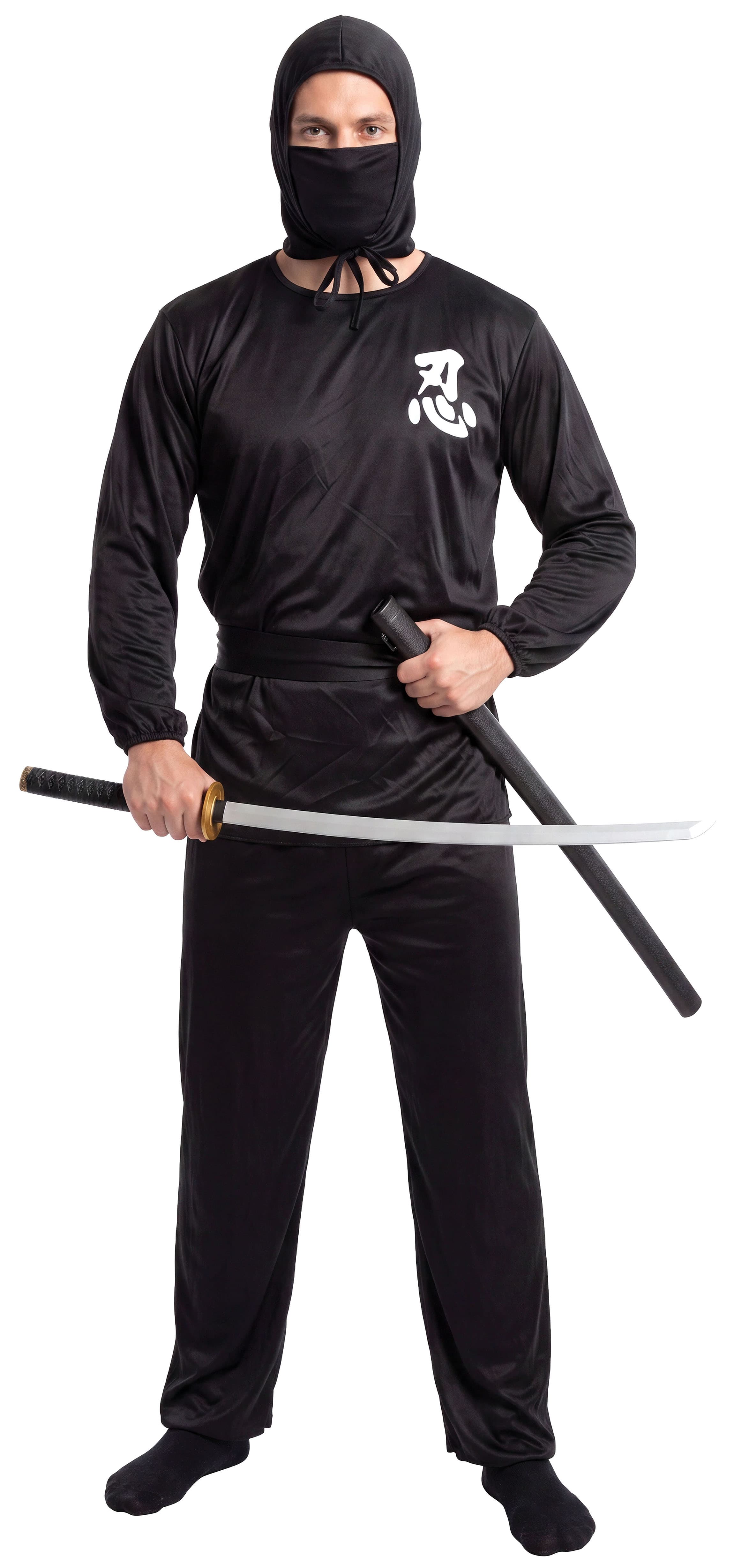 Ninja – kostume til herrer