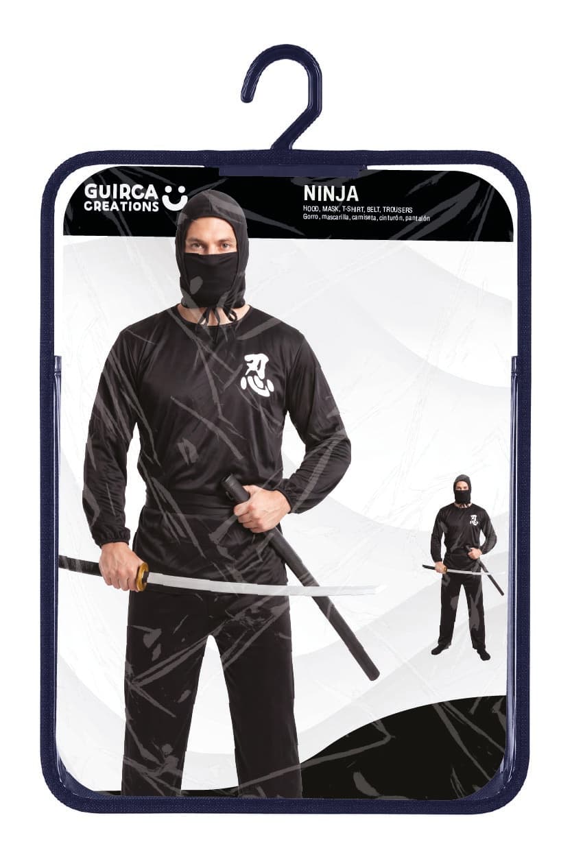 Ninja – kostume til herrer