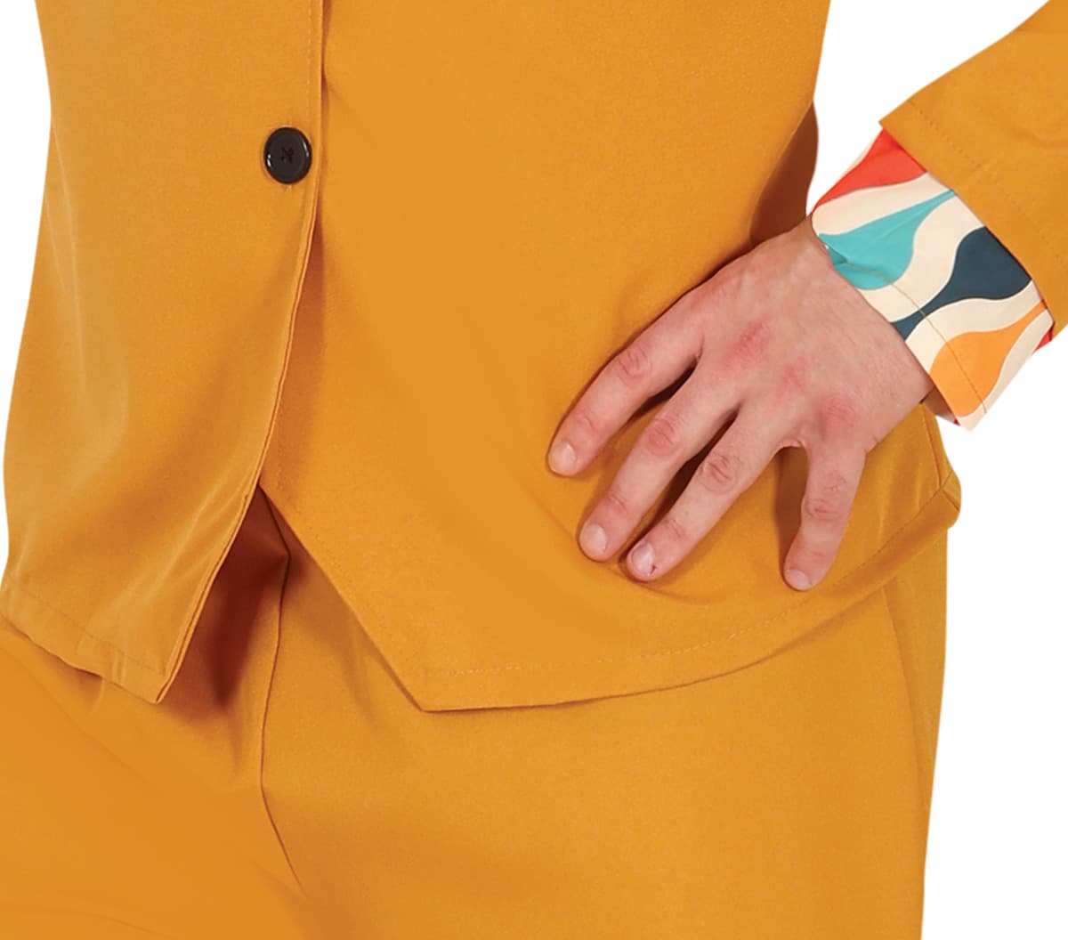 Orange 70'er – kostume til herrer