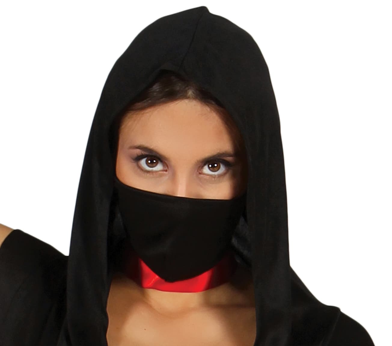 Sort ninja – kostume til damer