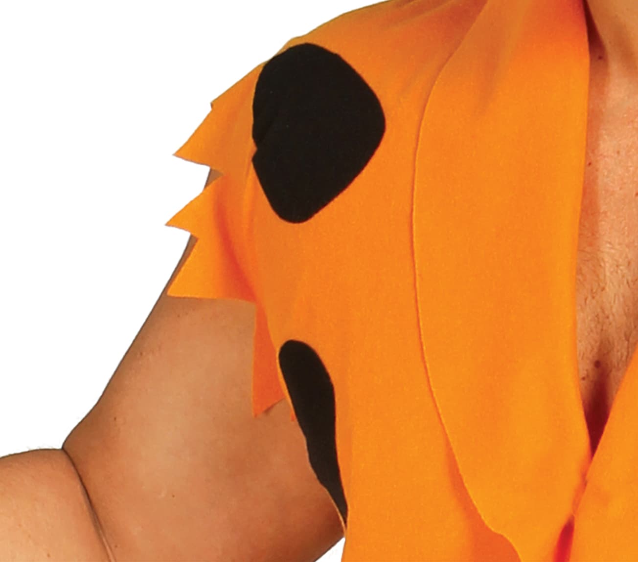 Huleboer – kostume til herrer, orange og sort