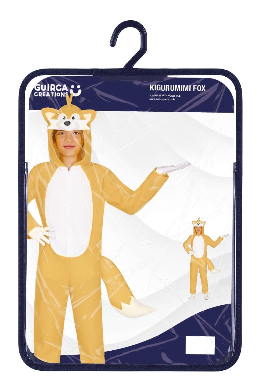 Ræve-kigurumi – kostume til børn