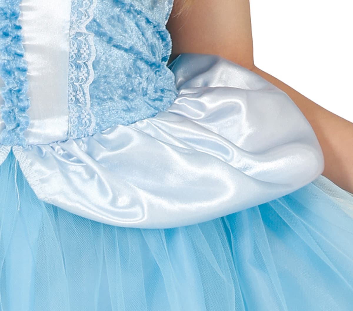 Blå fantasiprinsesse – kostume til piger