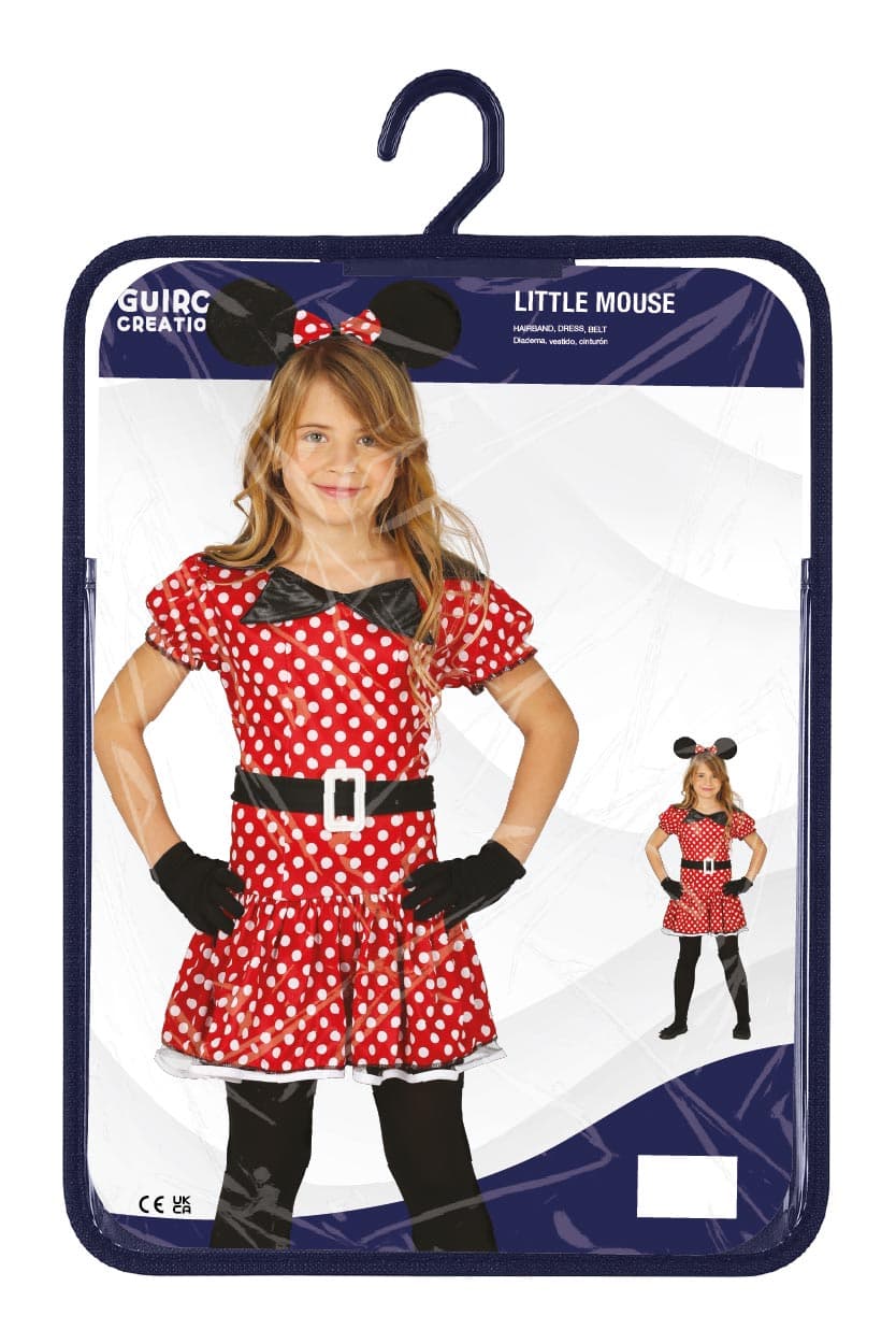 Lille mus – kostume til piger, model 81199